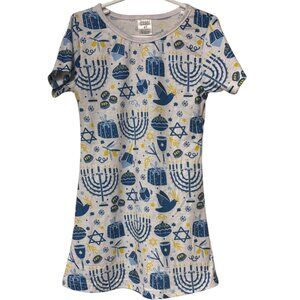 Urban Smalls girl's festive Hanukkah holiday dress sz 4t
